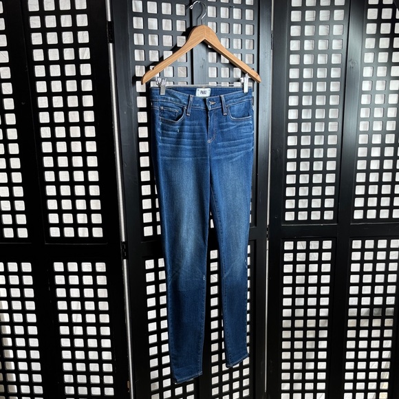 PAIGE Denim - 💙PAIGE Verdugo Ultra Skinny Dark Blue Stretch , Cotton blend Jeans Size 28💙